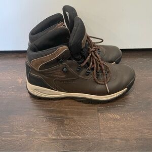 Columbia Womens Newton Ridge BL3783-231 Dark Brown Hiking Boot Size 11 Omnigrip